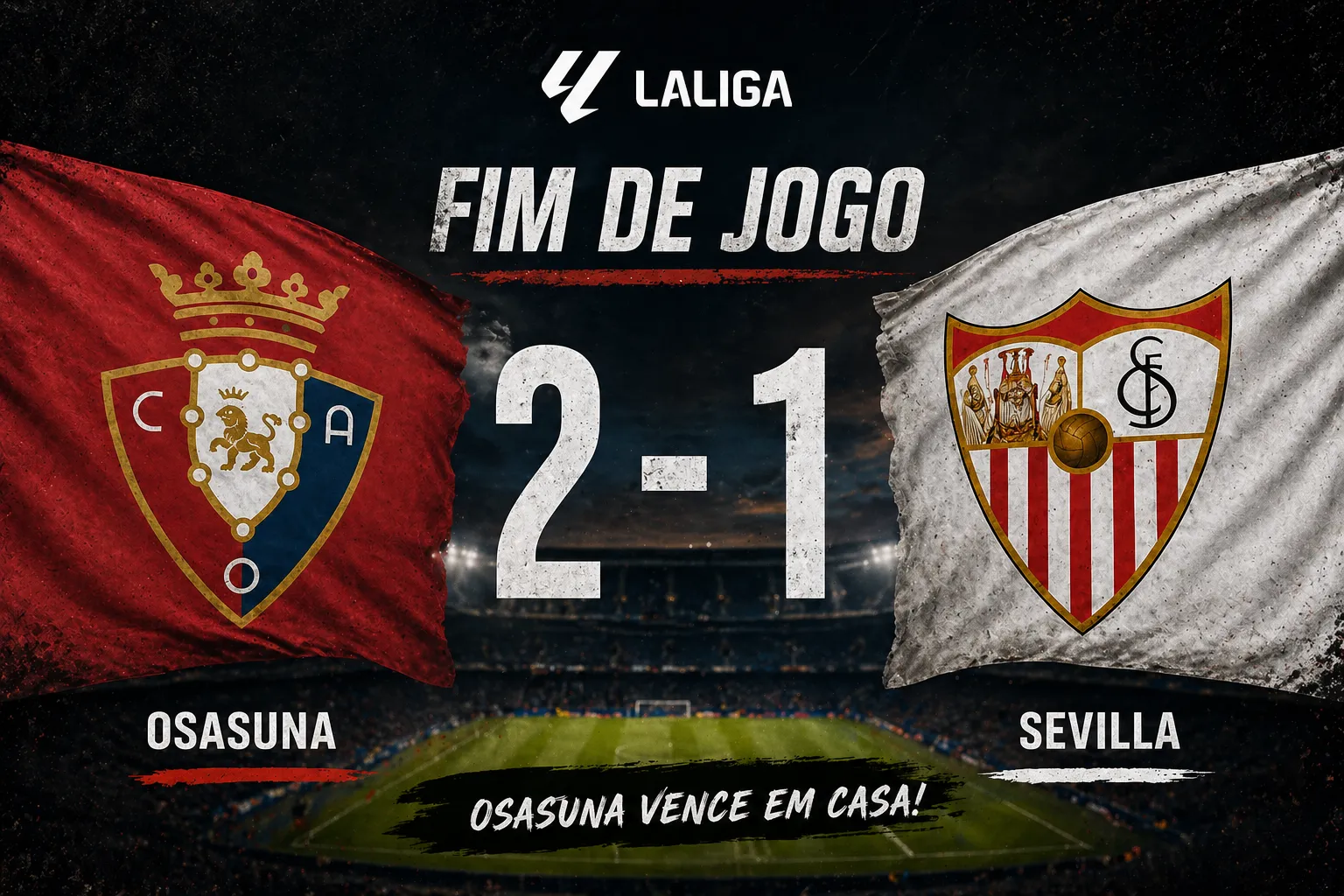 Osasuna arranca a vitória no último suspiro