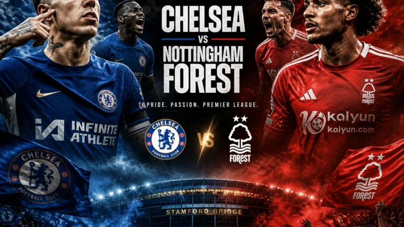 Forest arrasa Chelsea em Stamford Bridge com doblete relâmpago 