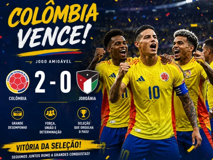 Jhon Arias brilha com doblete e a Colômbia despede-se em força rumo ao Mundial
